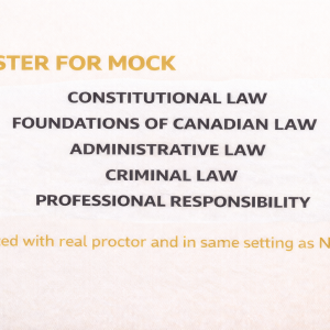 Mock NCA Exam Package – Constitutional, Administrative, Professional Responsibility & Criminal Law